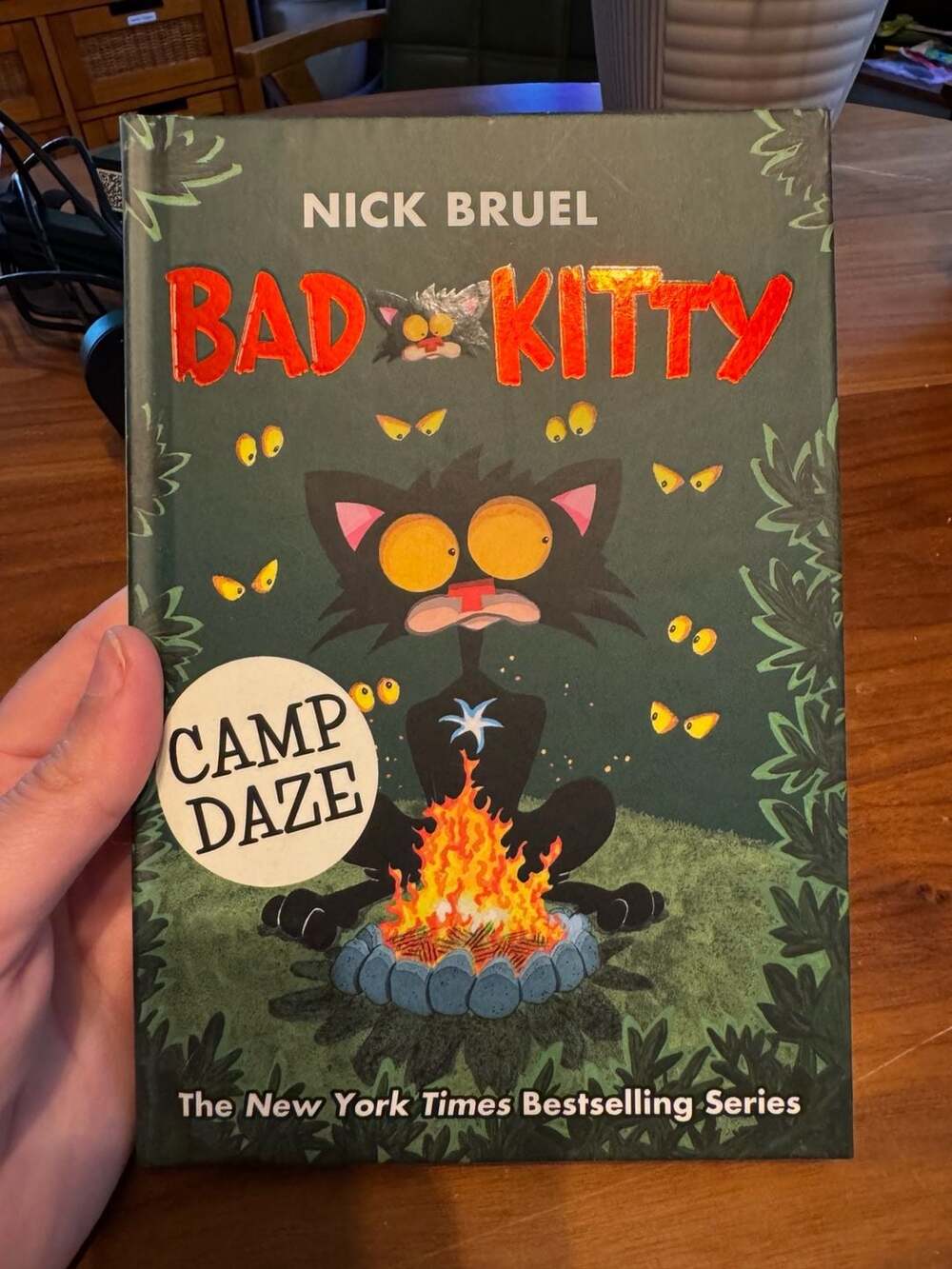 Bad Kitty Camp Daze Hardcover Book by Nick Bruel